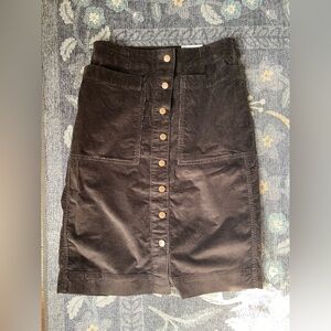 Sonoma corduroy skirt